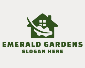 House Yard Gardening  logo design