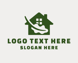 Residential - House Yard Gardening logo design