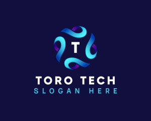 Tech Network Consultant logo design