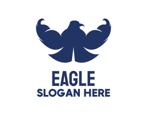 Strong Eagle Gym logo design