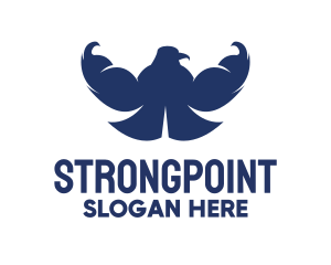 Eagle - Strong Eagle Gym logo design