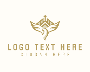 Religion - Dove Christian Church logo design