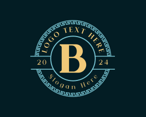 Symbol - Greek Beta Letter Symbol logo design