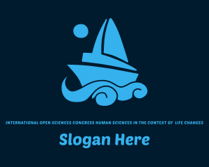 Ship - Nautical Sailboat Yacht logo design
