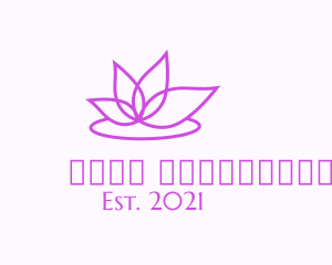 Girly - Beauty Lotus Petals logo design