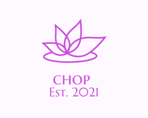 Therapy - Beauty Lotus Petals logo design