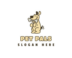 Pet Dog Bone logo design