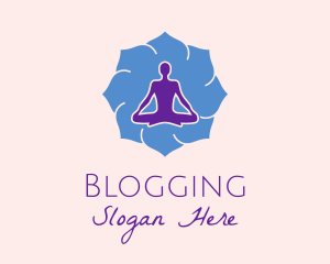 Health - Yoga Instructor Silhouette logo design