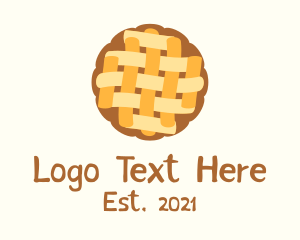 Dessert - Puff Pastry Pie logo design