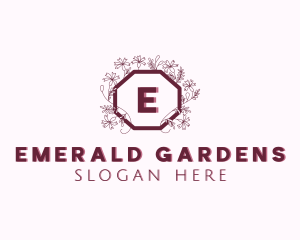 Botanical Flower Spa logo design