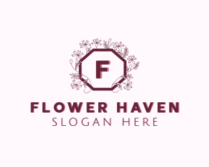 Botanical Flower Spa logo design