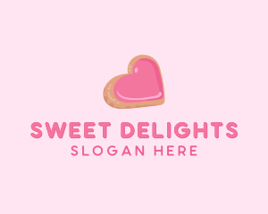 Sweet Heart Cookie Logo