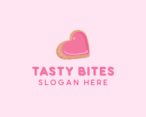 Sweet Heart Cookie logo design