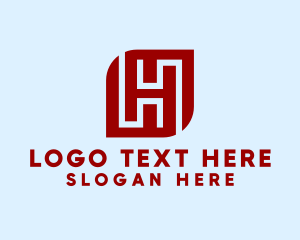 Warehouse - Industrial Company Letter H logo design