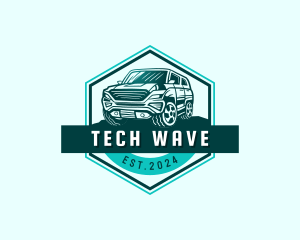 Mechanic SUV Automotive logo design