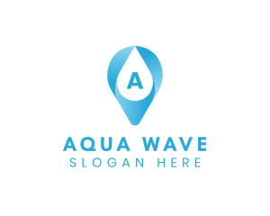 Aqua - Aqua Water Droplet logo design