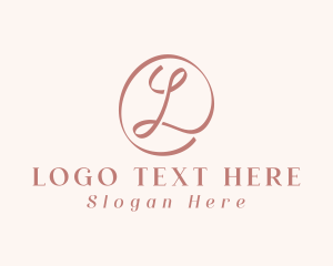 Beauty Salon Letter L Logo