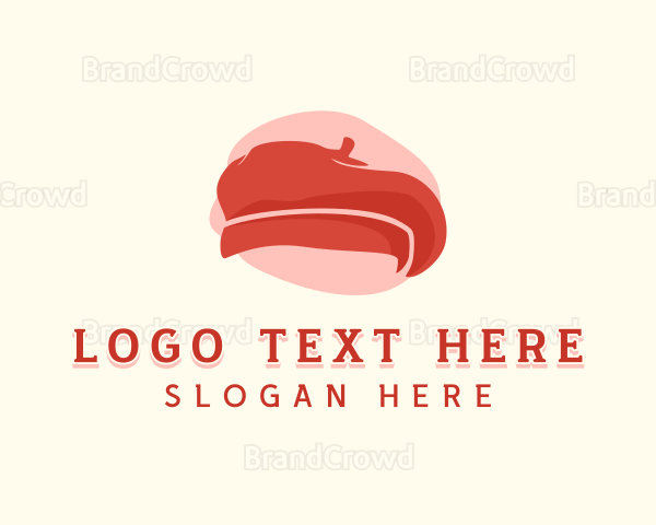 Fashion Beret Hat Logo