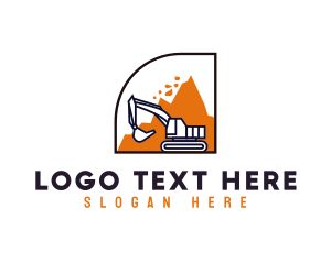 Digger - Builder Digger Excavation logo design