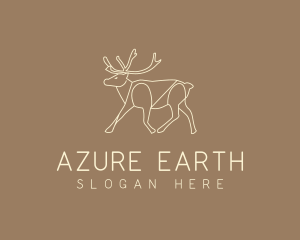 Stag Buck Wildlife logo design