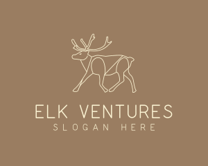 Stag Buck Wildlife logo design