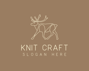 Stag Buck Wildlife logo design