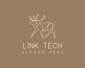 Stag Buck Wildlife logo design