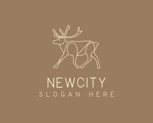 Stag Buck Wildlife logo design