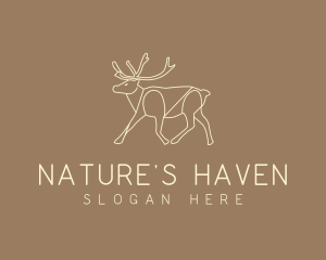 Wildlife - Stag Buck Wildlife logo design