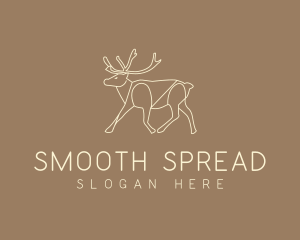 Stag Buck Wildlife logo design