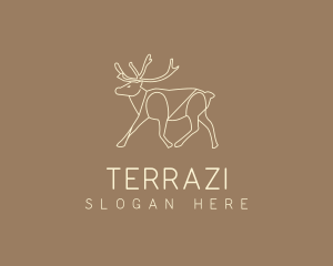 Stag Buck Wildlife logo design