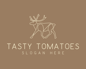 Stag Buck Wildlife logo design