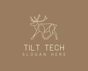 Stag Buck Wildlife logo design