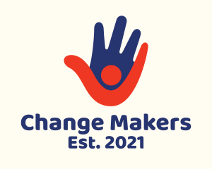 Activism - Hand Person Foundation logo design