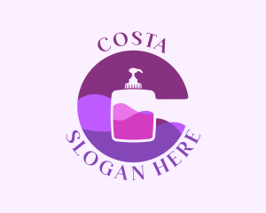 Soap Alcohol Dispenser logo design