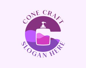 Soap Alcohol Dispenser logo design