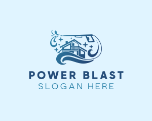 Residential Home Power Wash logo design