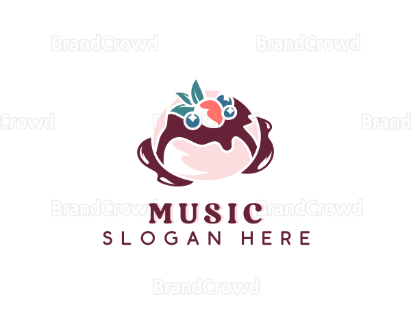 Sweet Blueberry Pastry Logo