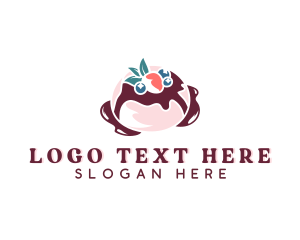 Sweet Blueberry Pastry Logo