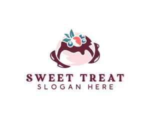 Pastry - Sweet Blueberry Pastry logo design