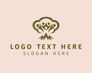 Eco Friendly - Tree Community People logo design