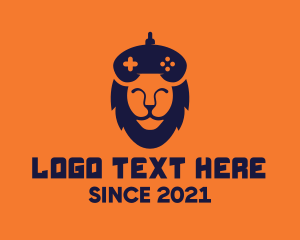 Lion Face - Lion Gaming Clan logo design