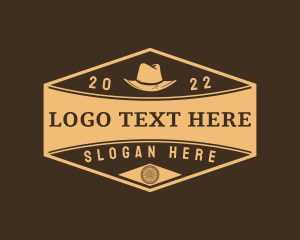 Classic Western Hat Logo