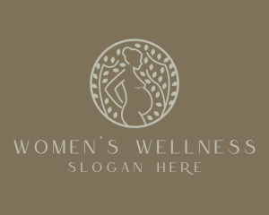 Gynecologist - Pregnant Mother Nature logo design