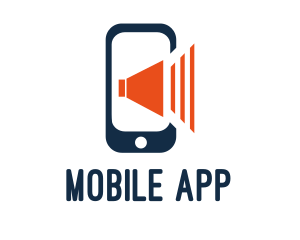 Mobile Phone Volume logo design