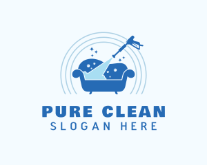 Furniture Cleaning Pressure Washing logo design