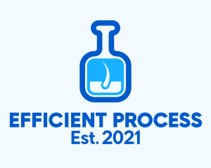 Procedure - Blue Hair Ointment logo design