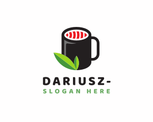 Coffeehouse - Sushi Tea Cup logo design