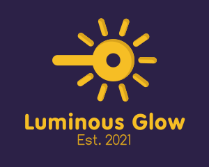 Illumination - Yellow Solar Power logo design