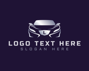 Motor - Sedan Car Vehicle logo design
